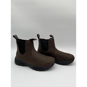 Merrell Men's FORESTBOUND Chelsea Waterproof Boot, Clay Size 7M